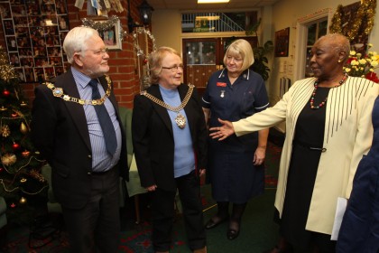 Lord Mayor's visit to The Redhouse