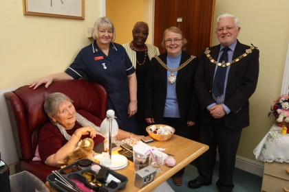 Lord Mayor's visit to The Redhouse