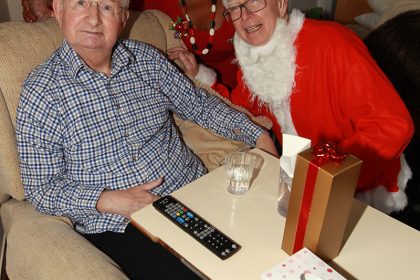 Father Christmas at The RedHouse Nursing Home