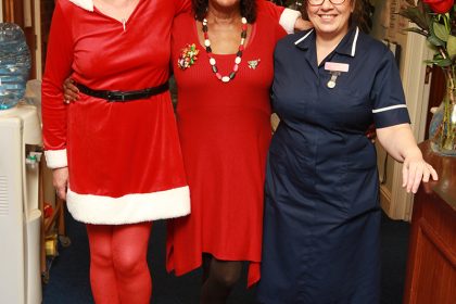 Father Christmas at The RedHouse Nursing Home