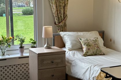 Bedrooms at the Redhouse Nursing Home Canterbury