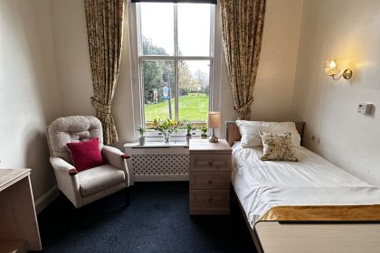 Bedrooms at the Redhouse Nursing Home Canterbury